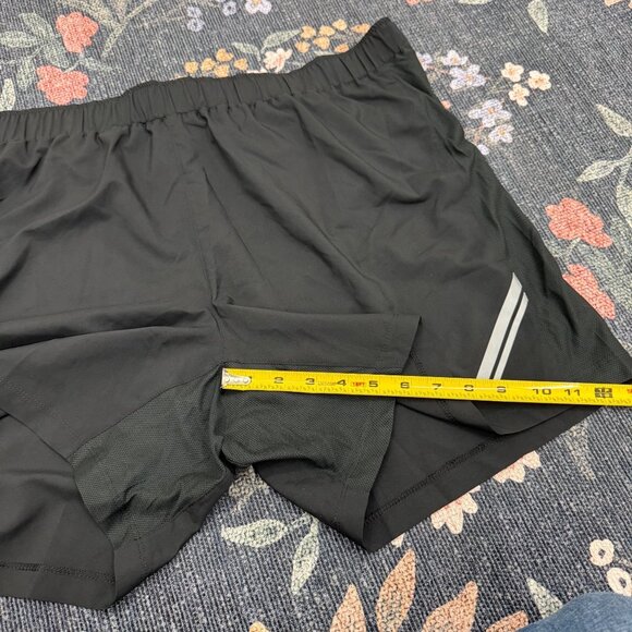 Salomon Agile Black Mesh Lined Athletic Running Shorts 371195 Mens size XXL - Picture 13 of 13